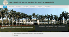 Desktop Screenshot of gbpuat-cbsh.ac.in